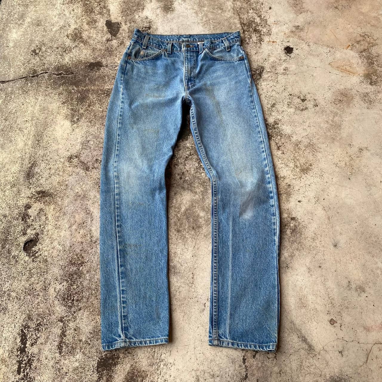 Levi's Vintage Clothing W32X31.5 VTG 1994 LEVIS 505 ORANGE TAG DIRTY JEAN Size US 32 / EU 48 - 1 Thumbnail