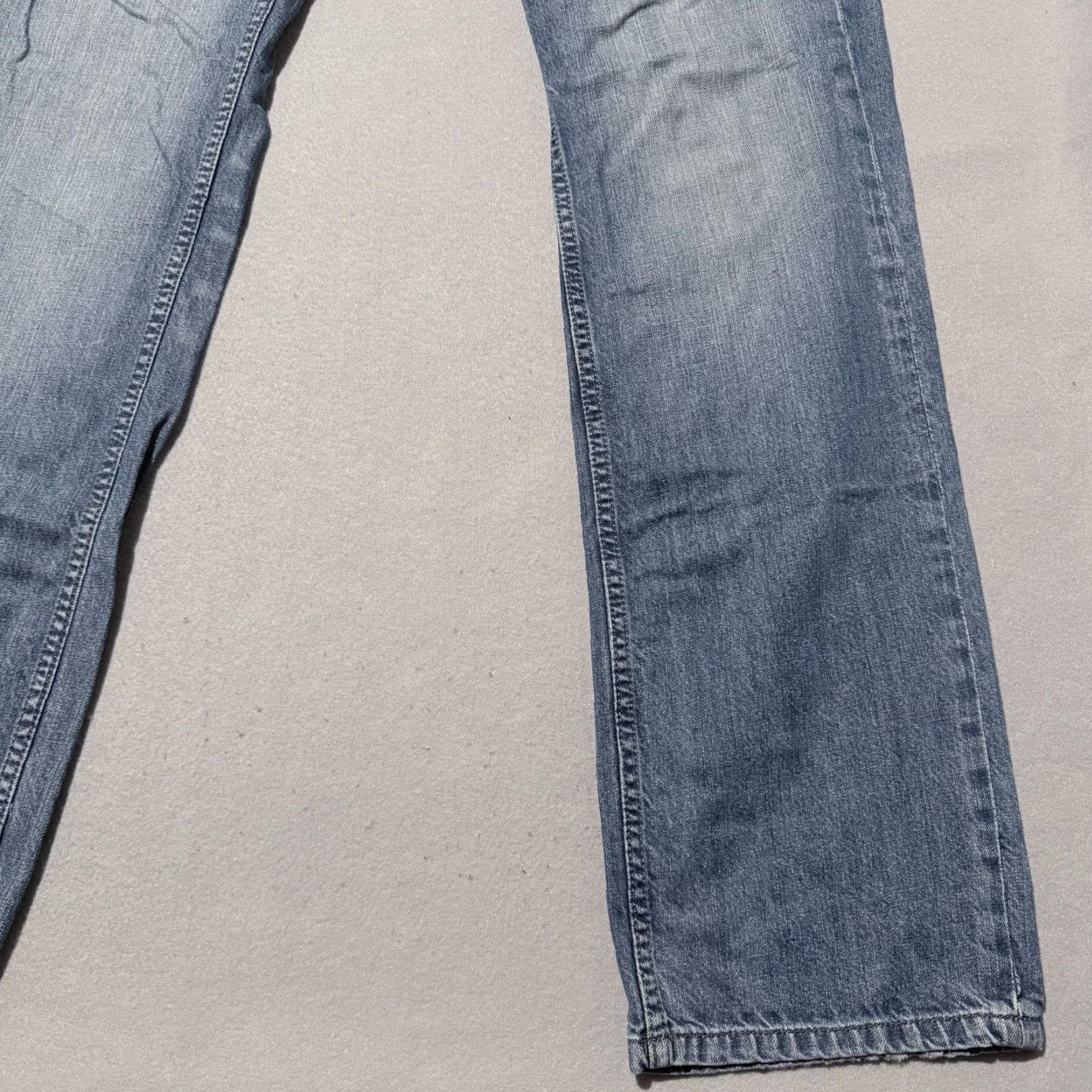 Vintage Tony Hawk Jeans Men's Blue Denim Pockets Low Rise Slim Fit Straight Zip Fly - 32 Size US 32 / EU 48 - 7 Thumbnail
