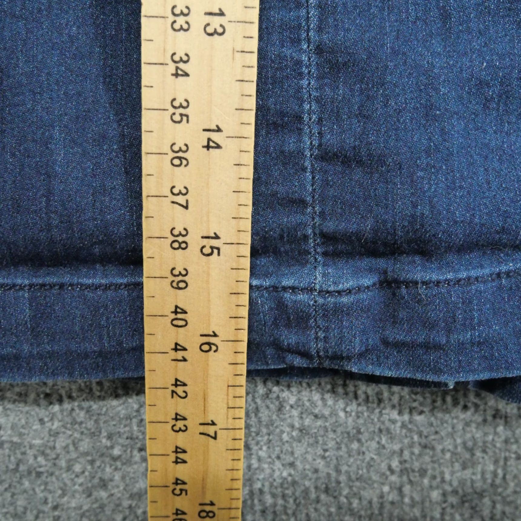 Free People VINTAGE Free People Skirt Womens 0 Blue Denim Belted High Rise Short Mini Stretch Cotton Spandex Casual blue Size 25" / US 0 / IT 36 - 7 Thumbnail