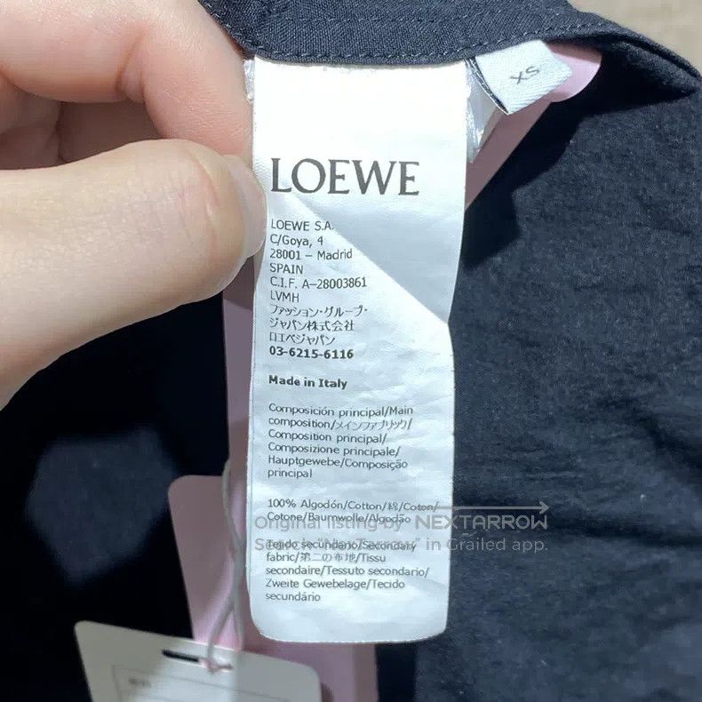 Loewe Loewe 24 Model Removable Hood Shirt Jacket Size XS / US 0-2 / IT 36-38 - 4 Thumbnail