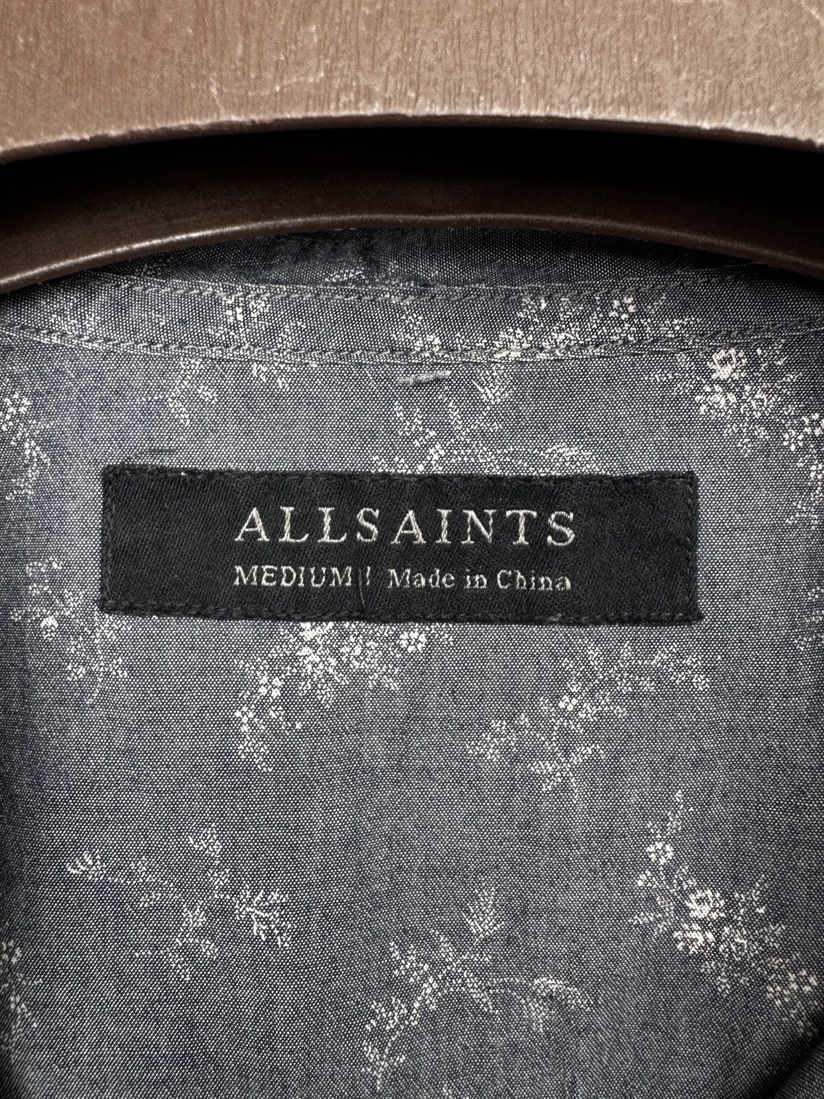Allsaints AllSaints Shirt Floral Quincy Half Sleeve Button Up Flowers Size US M / EU 48-50 / 2 - 8 Thumbnail