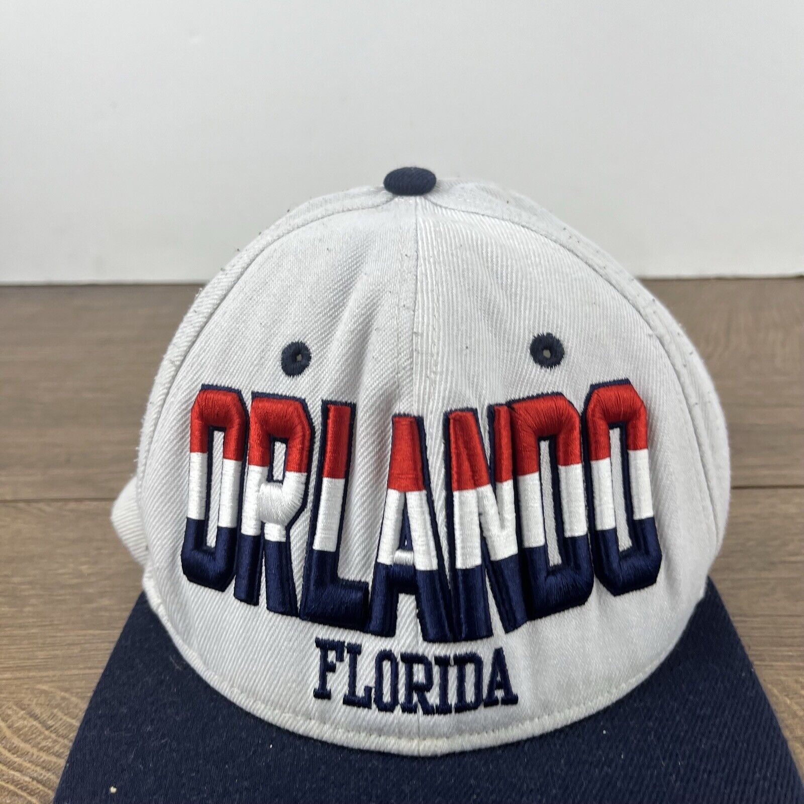 Other Orlando Florida Hat Snapback Adjustable Hat Gray White Adjus Size ONE SIZE - 6 Thumbnail