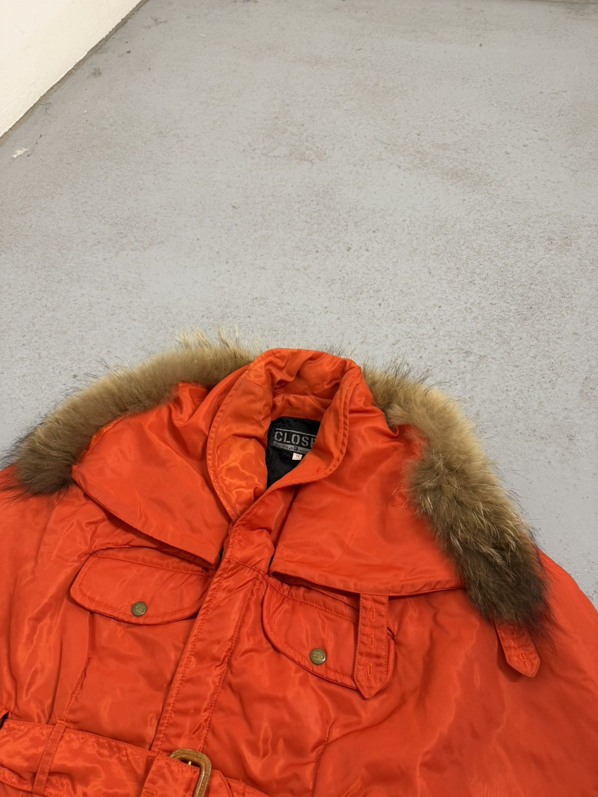 CLOSED × Marithe + Francois Girbaud 80s Marithe Francouis Girbaud For Closed Fur Jacket Size M / US 6-8 / IT 42-44 - 5 Thumbnail