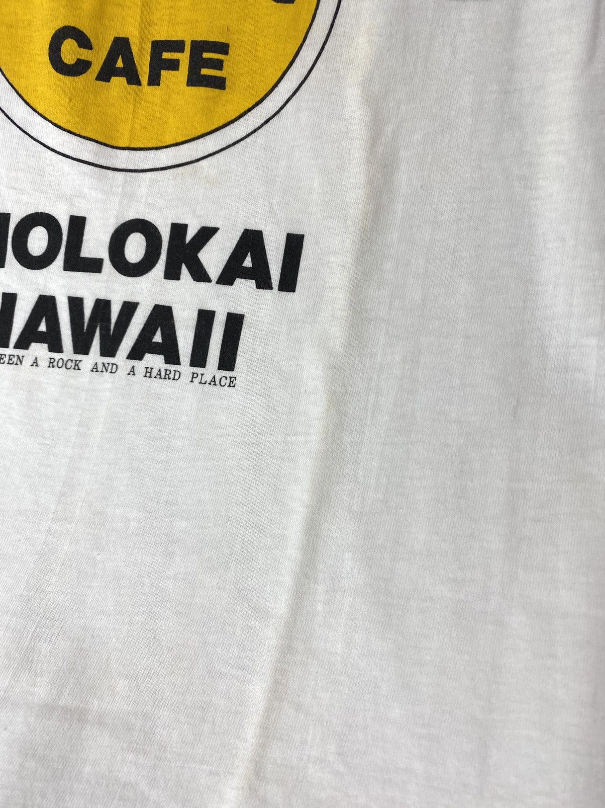 Hard Rock Cafe Vintage 90’s Hard Rock Cafe Molokai Hawaii T Shirt Pocker Size US M / EU 48-50 / 2 - 10 Thumbnail