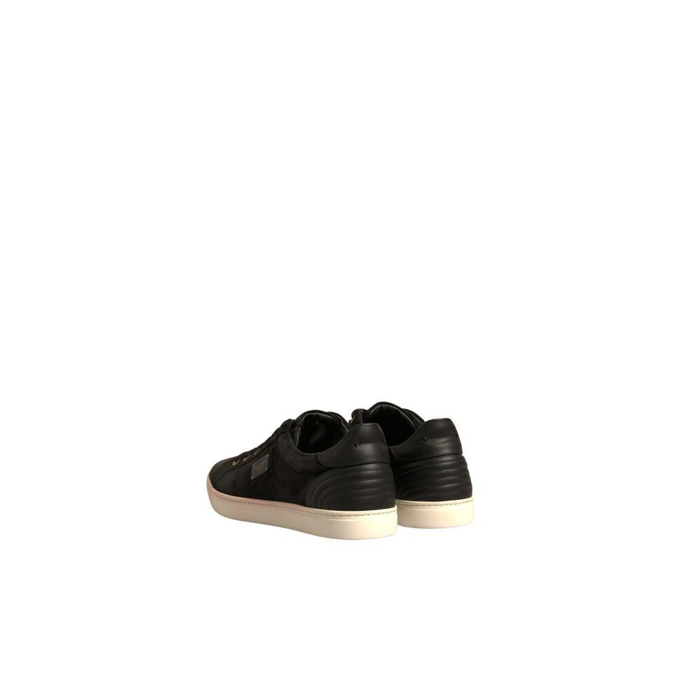 Dolce & Gabbana Dolce & Gabbana Black Logo Suede Leather Men Sneakers Shoes Size US 6 / EU 39 - 5 Thumbnail