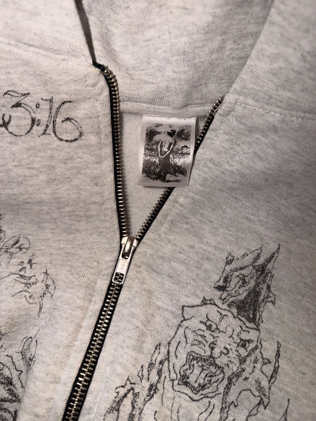 basketcase gallery BASKETCASE GALLERY SAILOR ZIP HOODIE Size US M / EU 48-50 / 2 - 3 Thumbnail