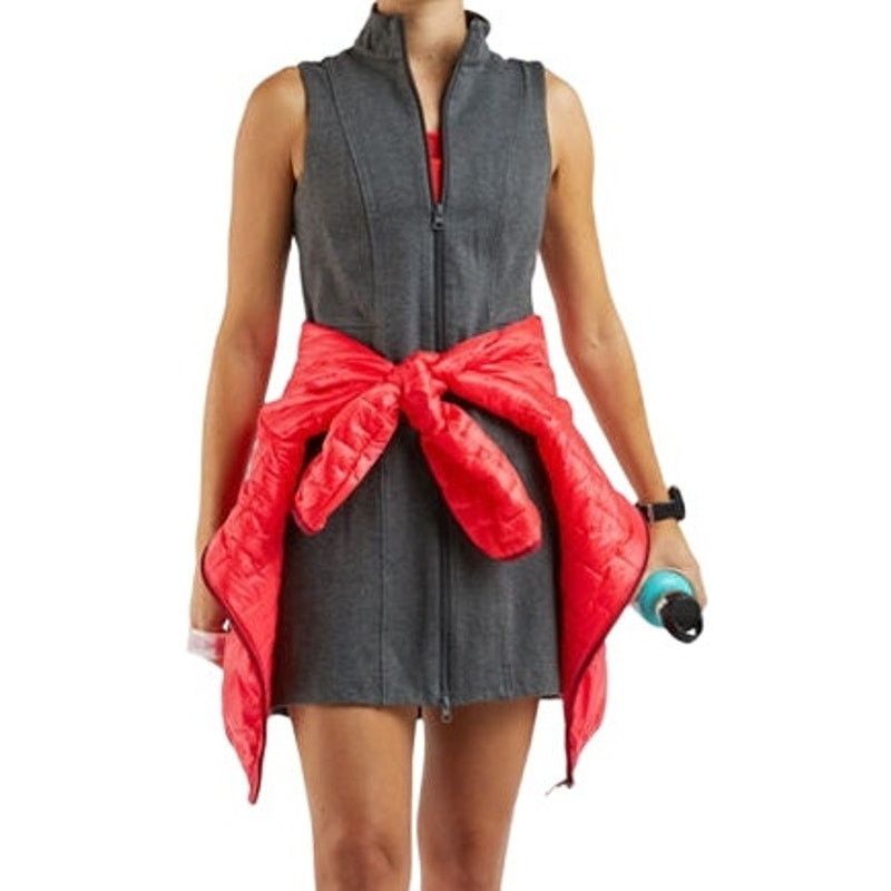 Imari Uneven Striped Pencil Skirt