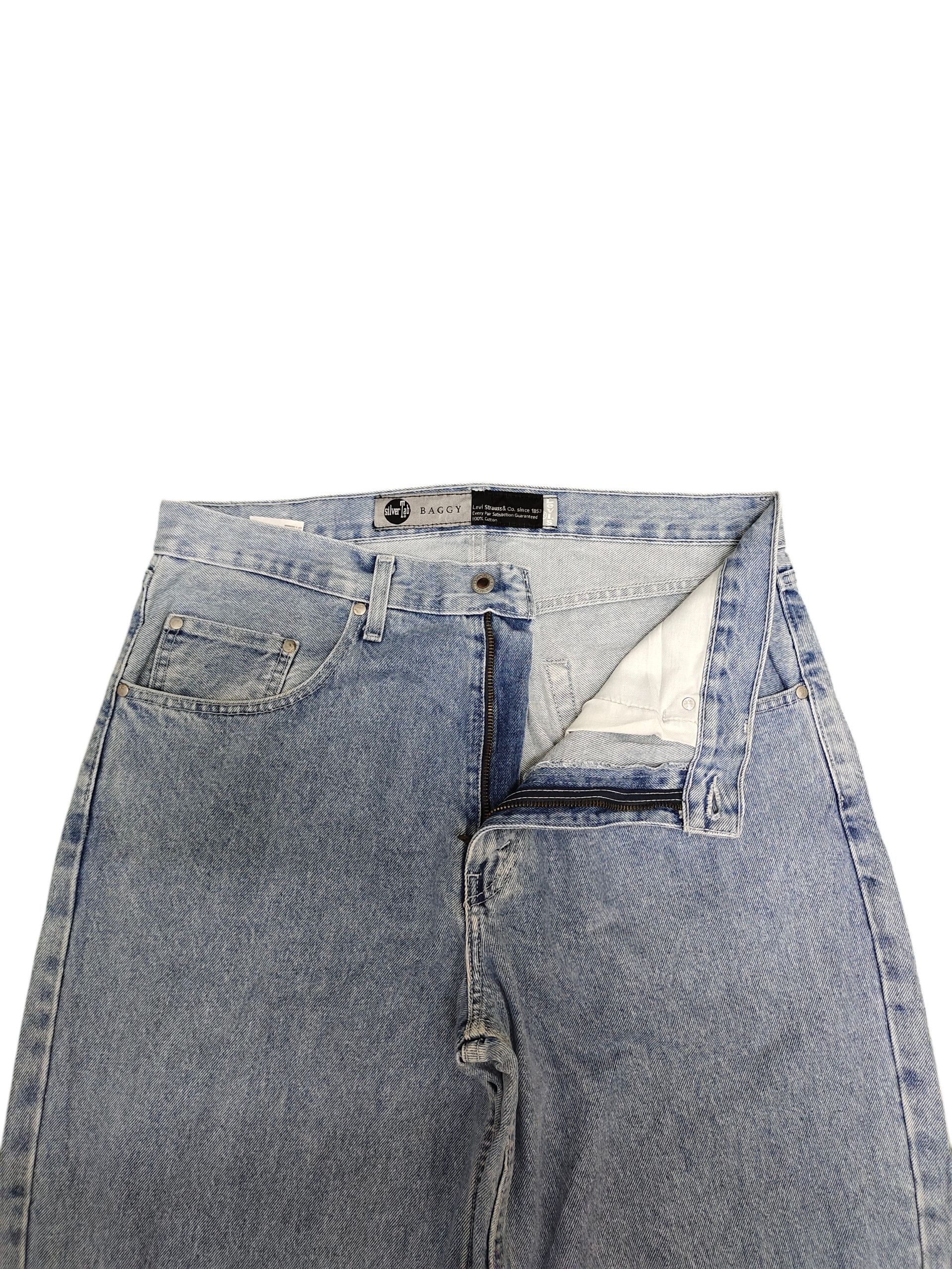 Levi's Vintage Clothing Vintage 90s Levis Silvertab Baggy Denim Jeans Wide Leg Size US 34 / EU 50 - 7 Thumbnail