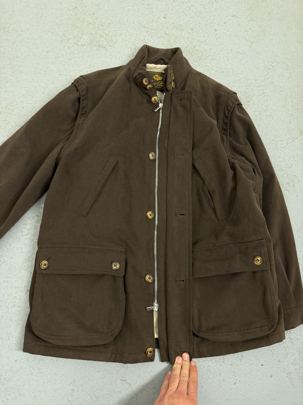 Loro Piana Loro Piana Menoufi Storm System Hunter Jacket Size US XXL / EU 58 / 5 - 8 Thumbnail