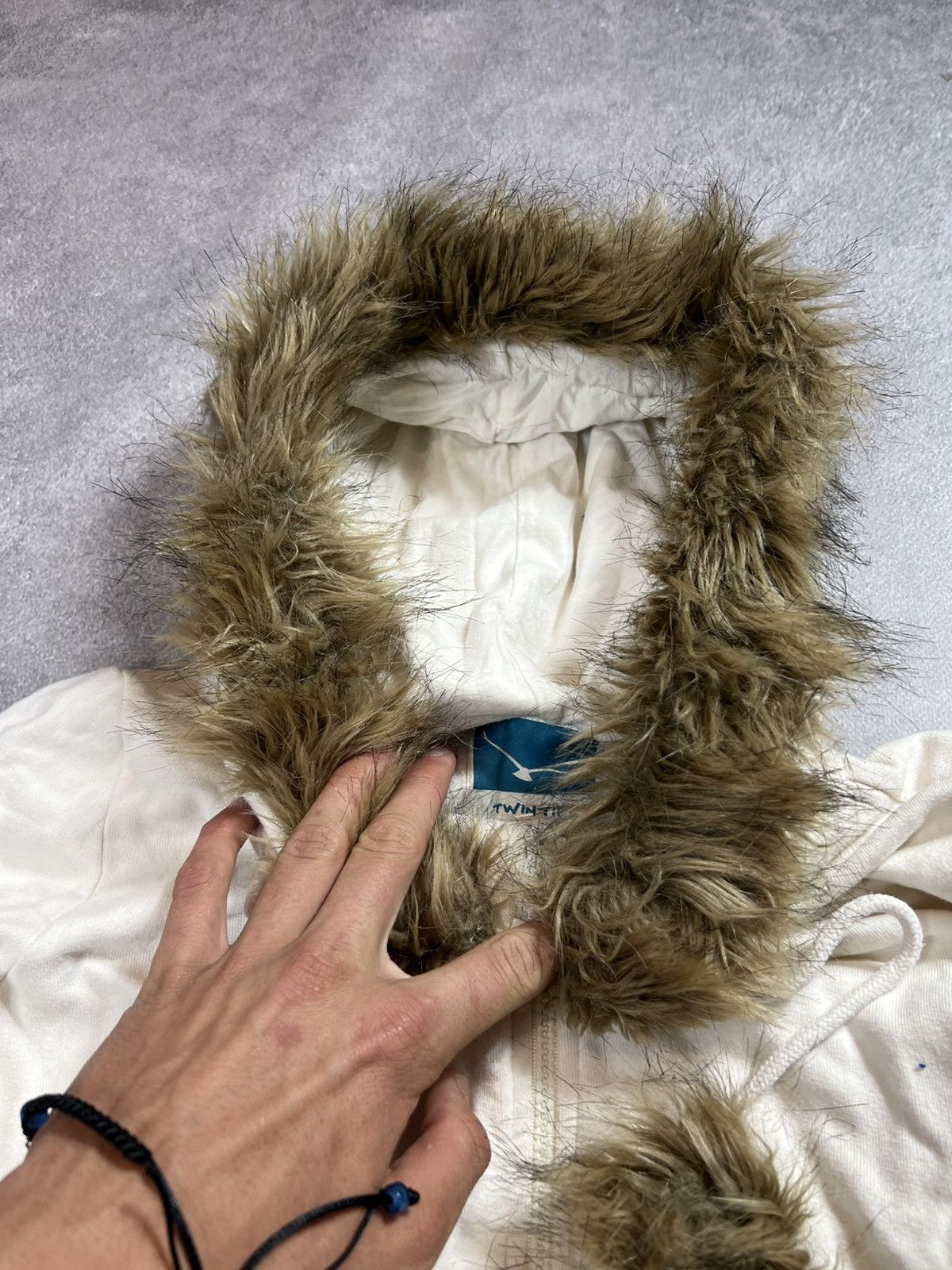 Abercrombie & Fitch 🔥VTG Abercrombie & Fitch Zip Fur Hoodie if6was9 Igb style Size US S / EU 44-46 / 1 - 6 Thumbnail