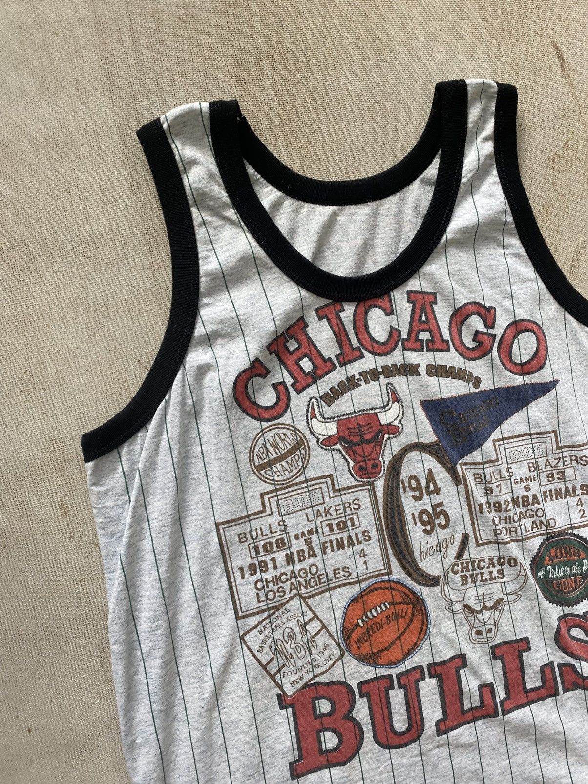 Vintage Chicago Bulls 1994 Tank Top Size US M / EU 48-50 / 2 - 2 Thumbnail