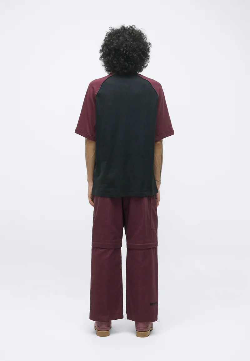 Timberland o1mle0426 Short Sleeve T-Shirt in Black/Burgundy Size US L / EU 52-54 / 3 - 3 Thumbnail