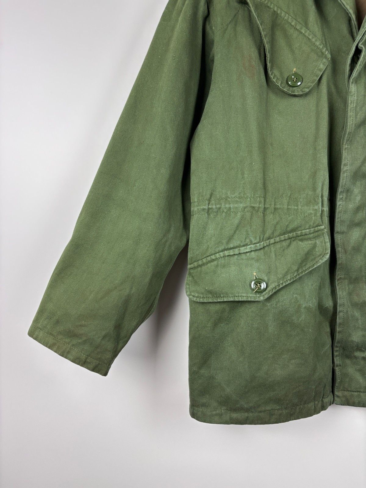 Other Vintage 1972 Dutch Military Army Field Jacket Green Size M Size US M / EU 48-50 / 2 - 3 Thumbnail