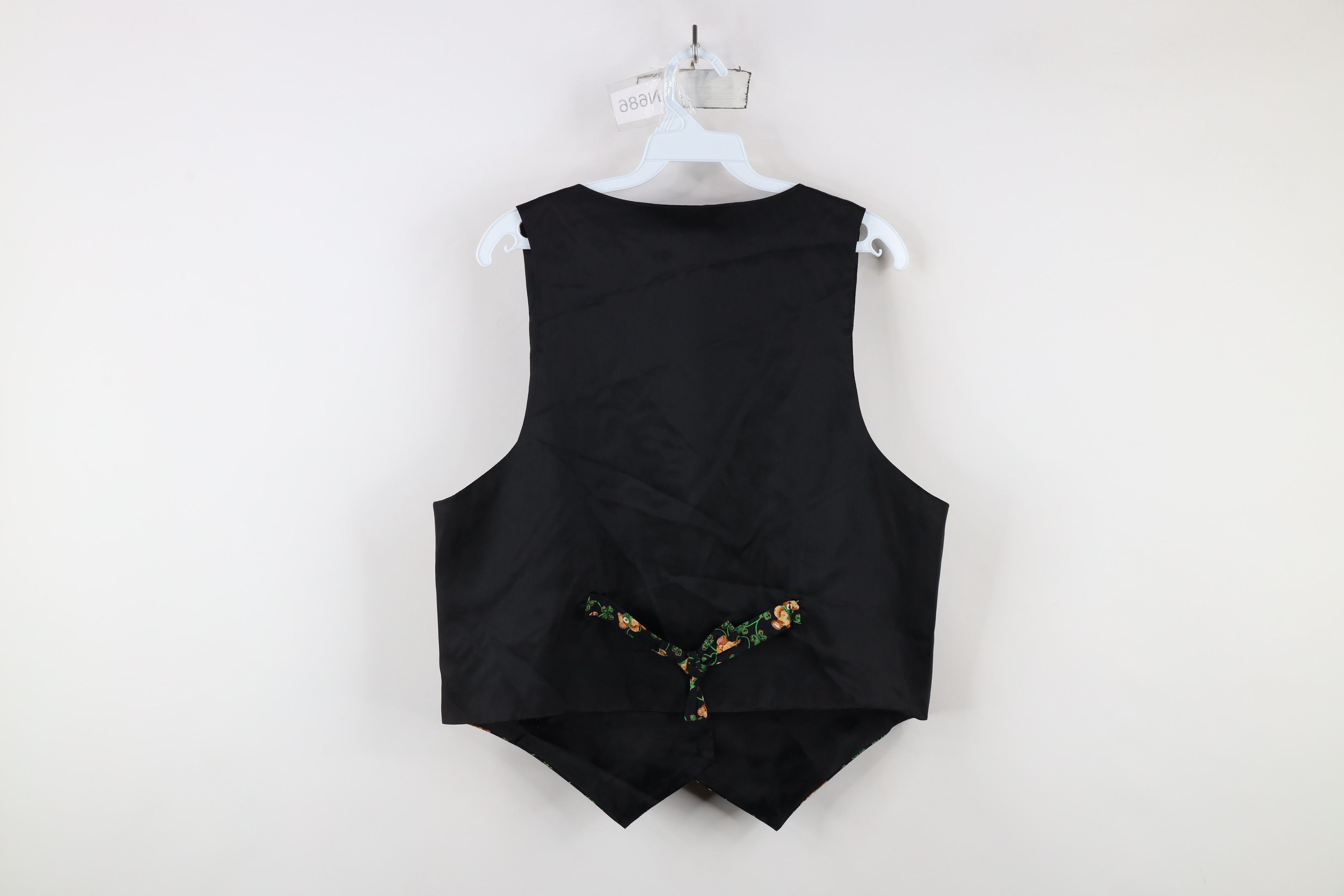 Vintage Vintage 90s Streetwear Day Bear Tie Back Vest Jacket Size L / US 10 / IT 46 - 9 Thumbnail