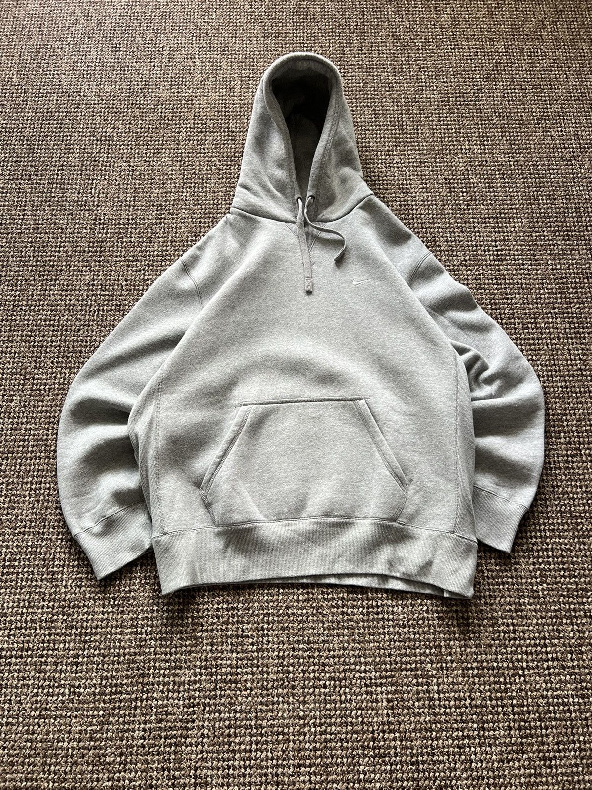 Nike Grey Vintage Nike Hoodie Size US XXL / EU 58 / 5 - 1 Thumbnail