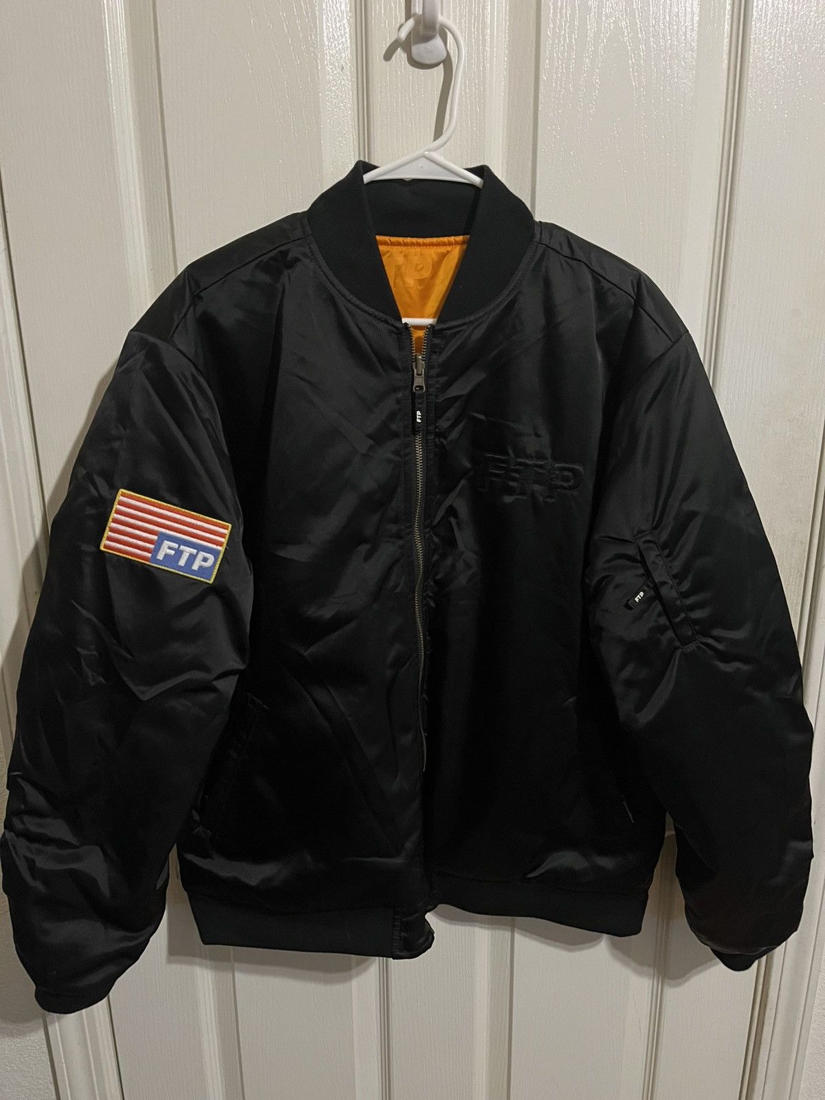 Fuck The Population FTP Reversible Bomber Size US L / EU 52-54 / 3 - 1 Thumbnail