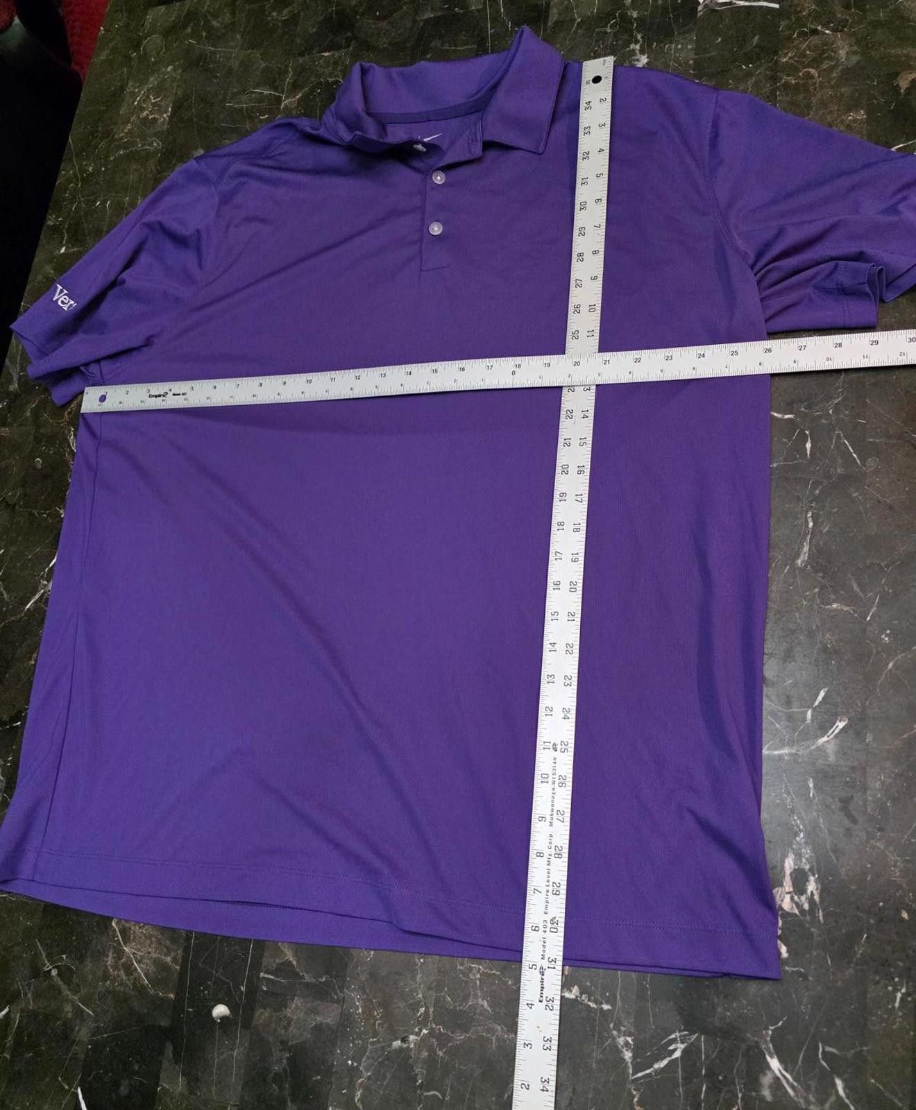 Nike Nike Purple Golf Polo Shirt Men's Size XXL 2X Veralto Sporty Size US XXL / EU 58 / 5 - 11 Thumbnail