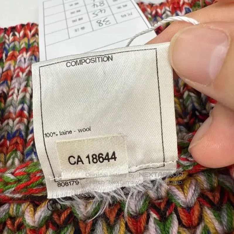 Chanel Chanel Multicolor Wool Pullover Sweater . Size M / US 6-8 / IT 42-44 - 4 Thumbnail