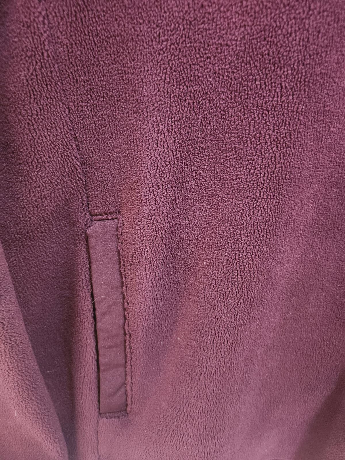 Other 32 Degrees Small Snap Arctic Fleece Pullover Burgandy Size S / US 4 / IT 40 - 9 Thumbnail