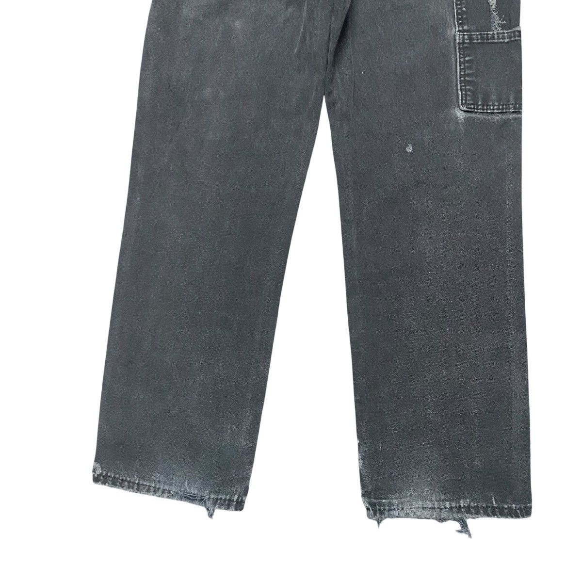 Dickies Vintage Dickies Black Carpenter Pant Distressed Size US 34 / EU 50 - 13 Thumbnail