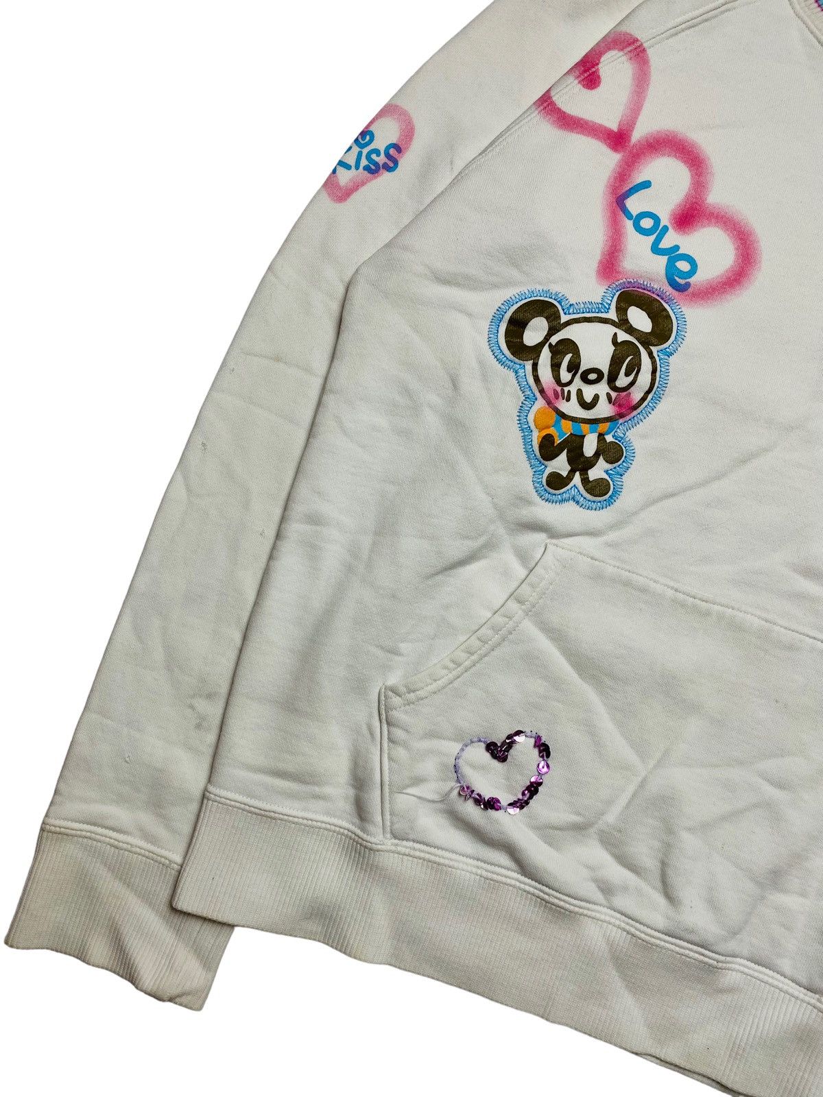 Angel Blue 2000s Angel Blue - Printed Brush Panda Crewneck Size US L / EU 52-54 / 3 - 3 Thumbnail