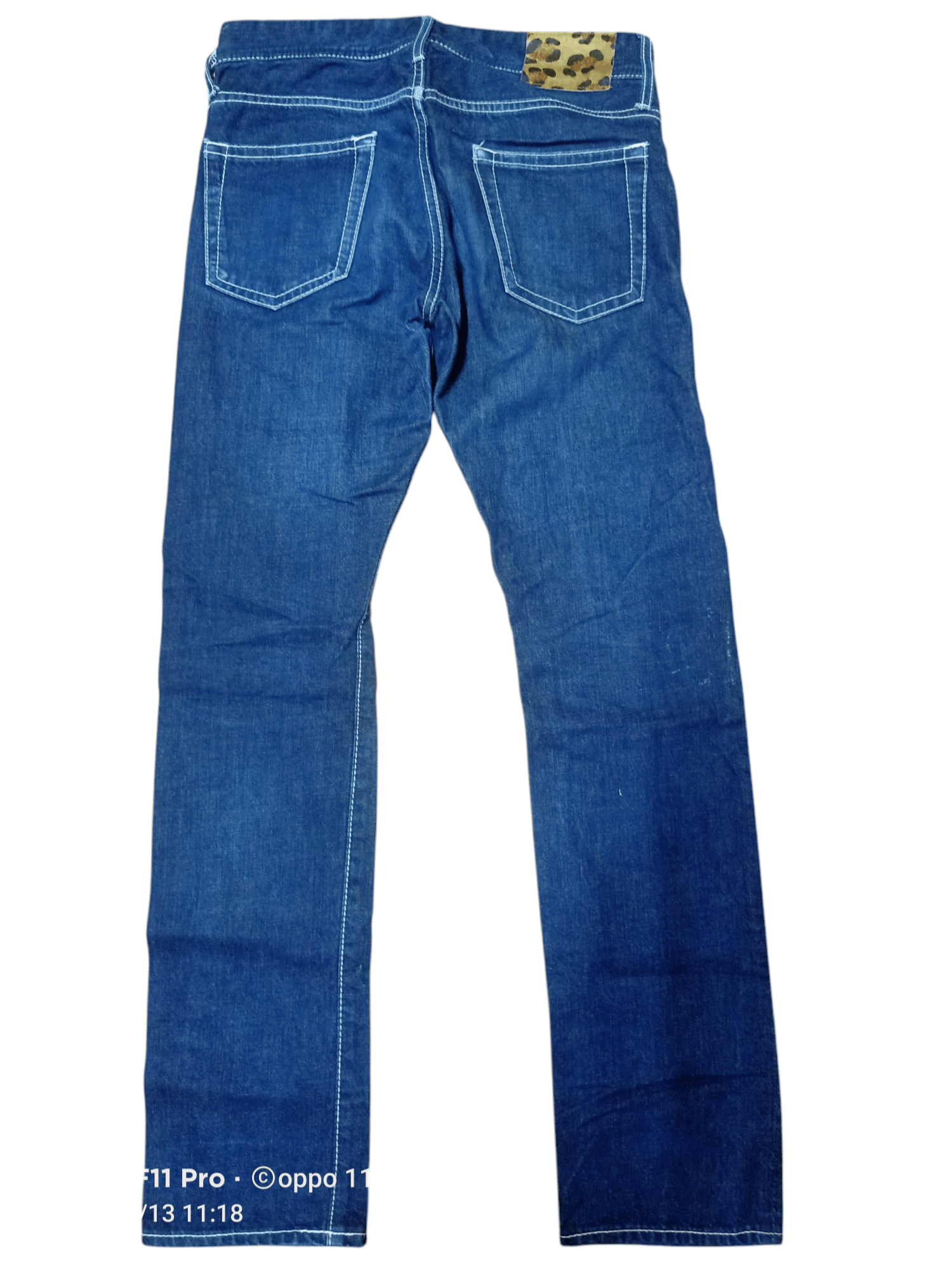 Beams Plus × Japanese Brand Beam Heart Denim Non Selvedge Straight Cut Size US 31 - 2 Thumbnail
