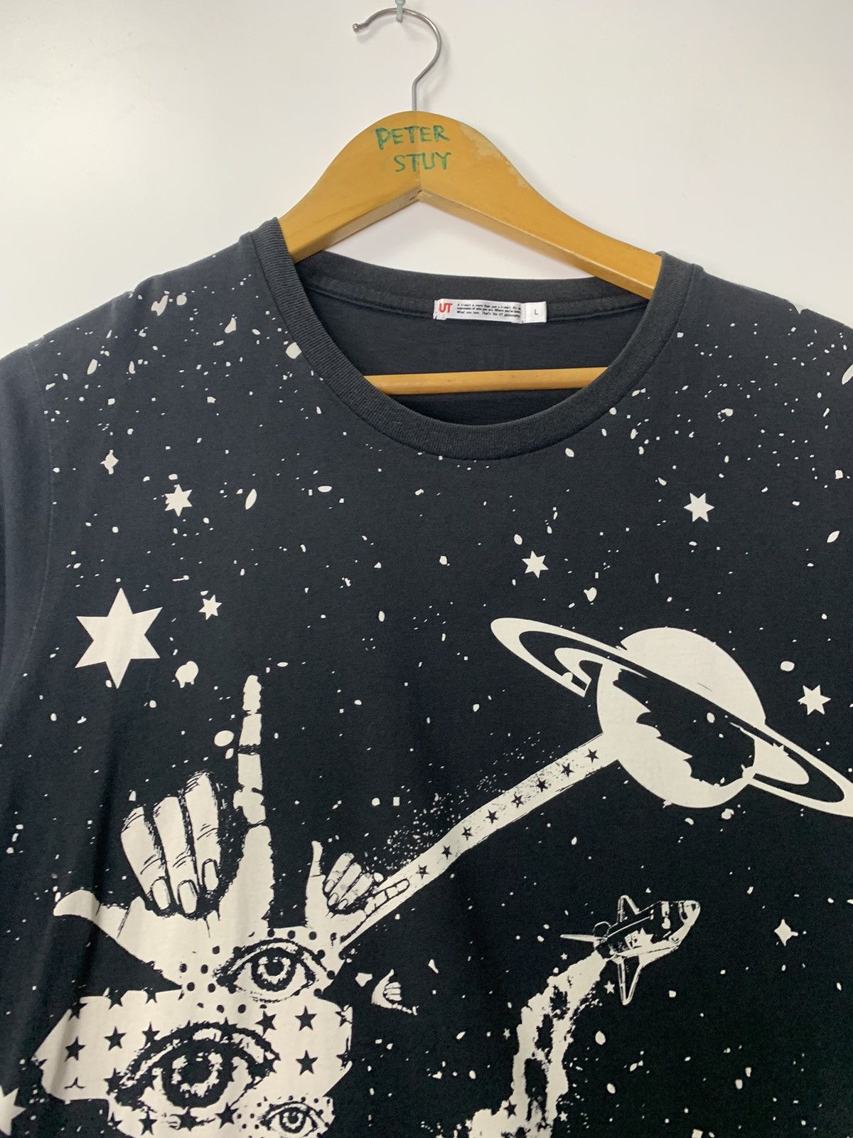 Other × Uniqlo Uniqlo Galaxy in the head t-shirt Size US L / EU 52-54 / 3 - 3 Thumbnail