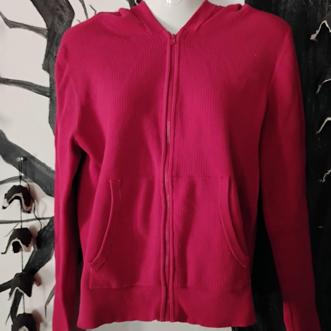 Victoria's Secret Moda International Victoria's Secret Red Hoodie sz M/L Size L / US 10 / IT 46 - 1 Thumbnail