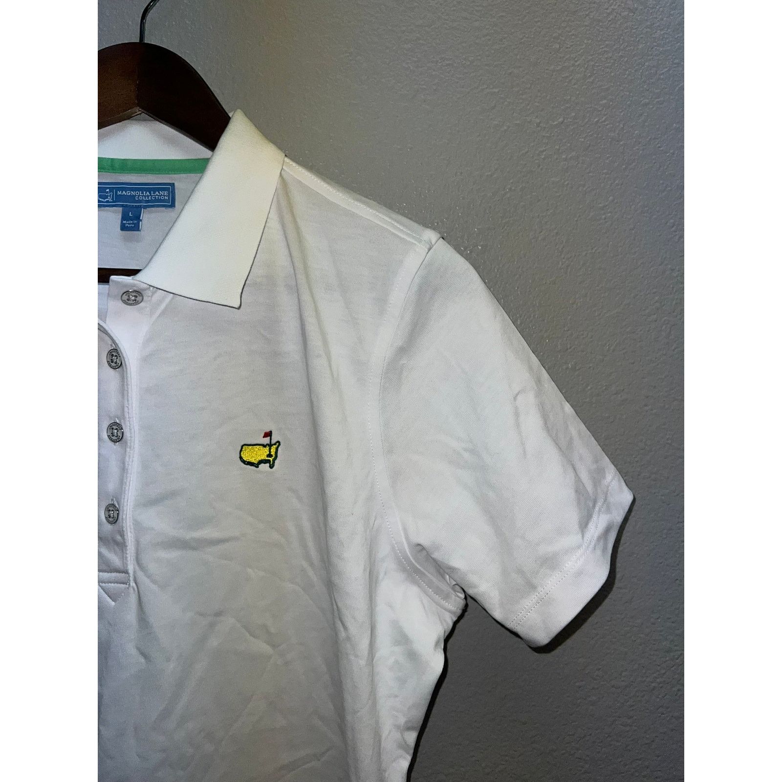 Magnolia Pearl Augusta Golf Polo Shirt Magnolia Lane Collection Golfing Tee Size US L / EU 52-54 / 3 - 4 Thumbnail