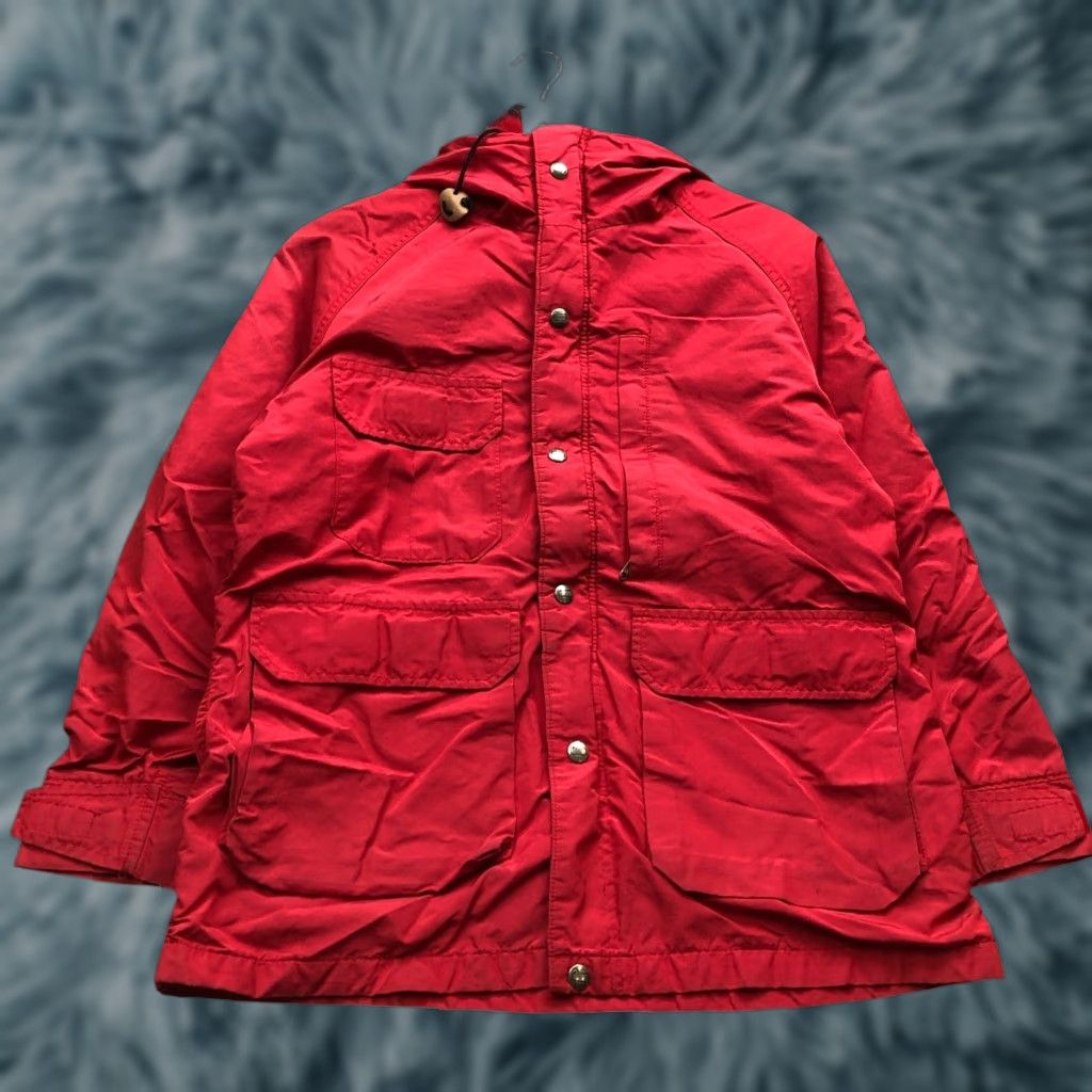 Vintage VINTAGE Woolrich Parka Jacket Hooded Woolrich Flannel Plaid Lined Red Womens Small Size S / US 4 / IT 40 - 1 Thumbnail