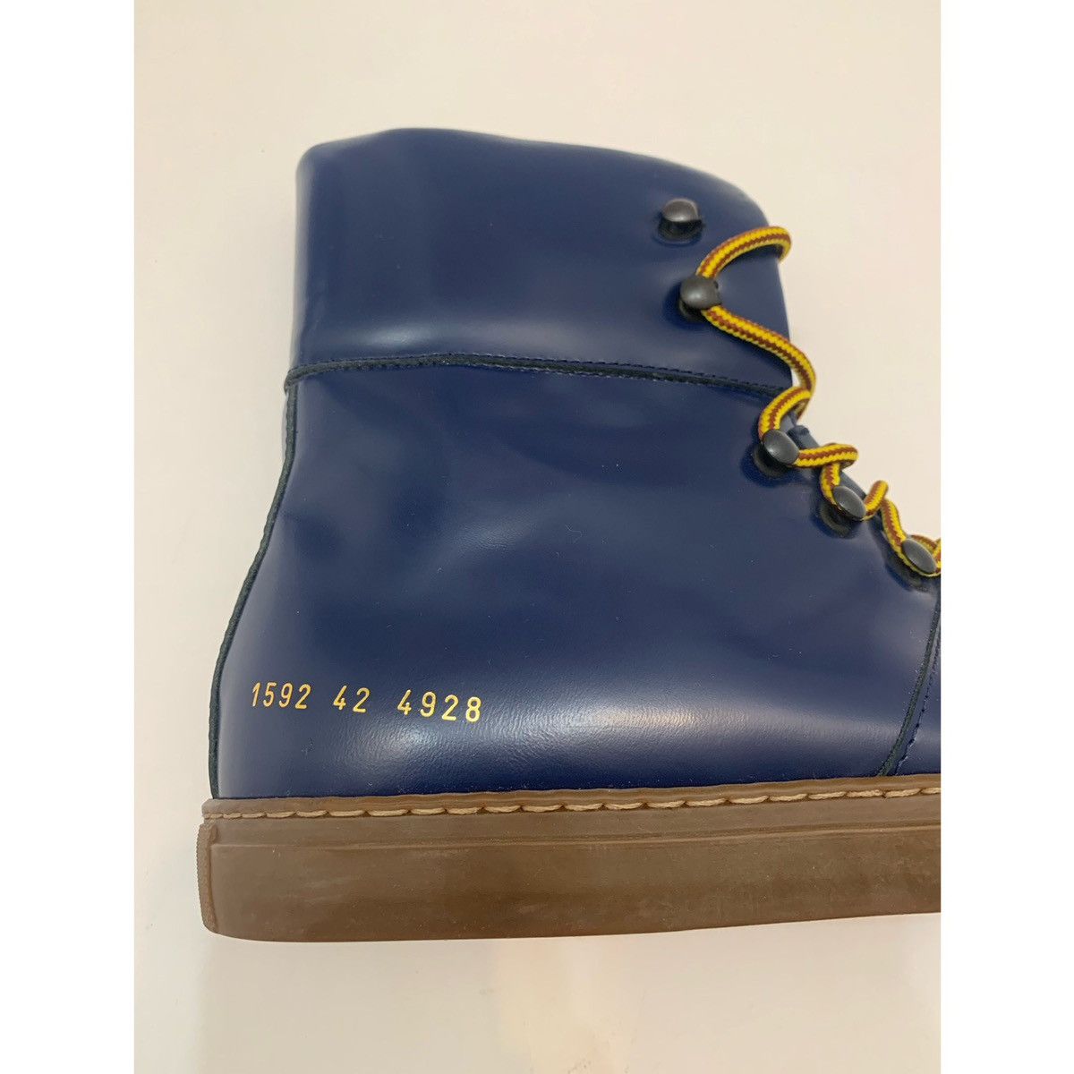 Common Projects COMMON PROJECTS NAVY TREKKING HIKING BOOTS Size US 9 / EU 42 - 2 Thumbnail