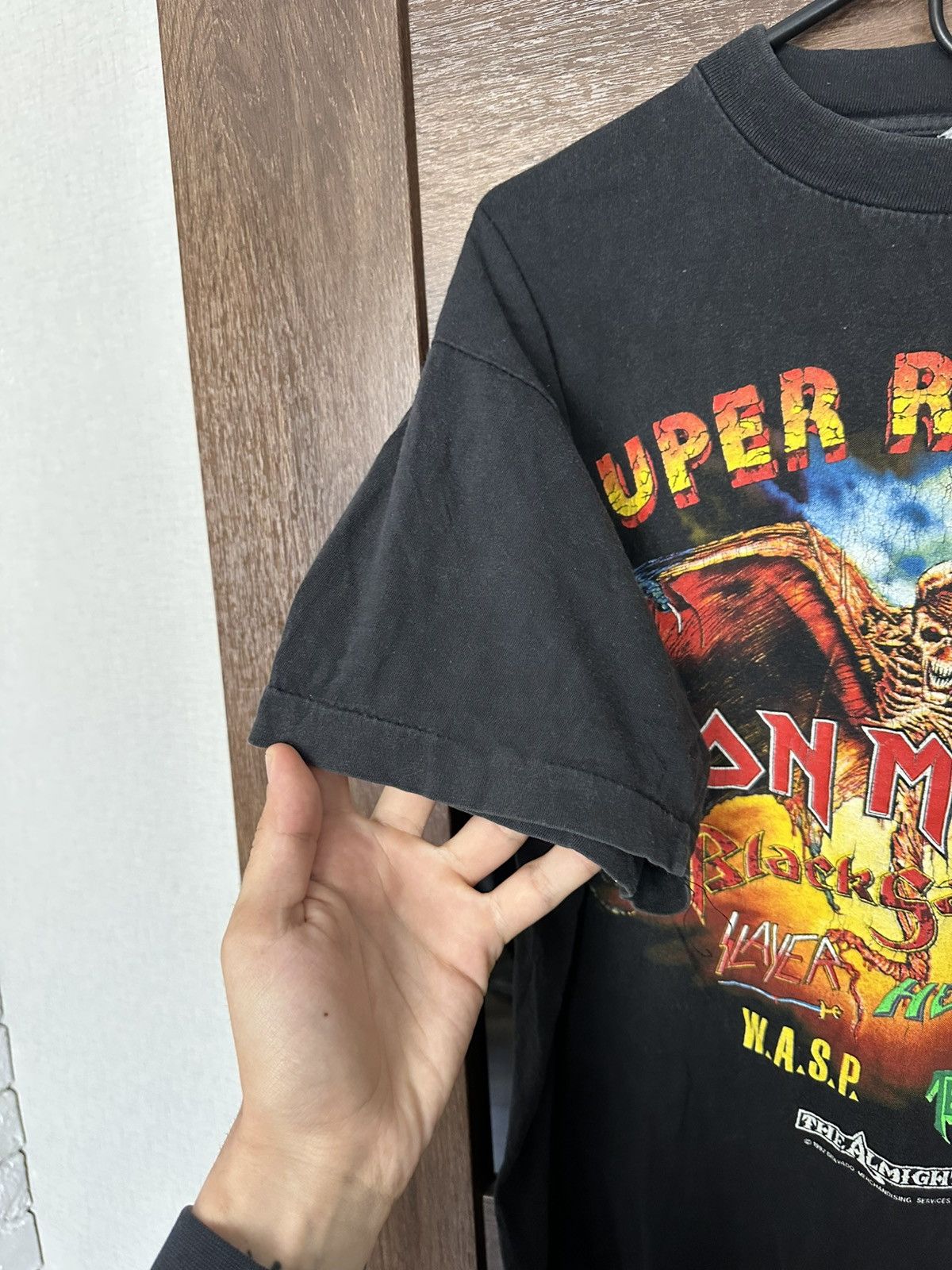 Band Tees 1992 Super Rock Mannheim Vintage Band T-Shirt Tee Slayer Size US L / EU 52-54 / 3 - 9 Thumbnail