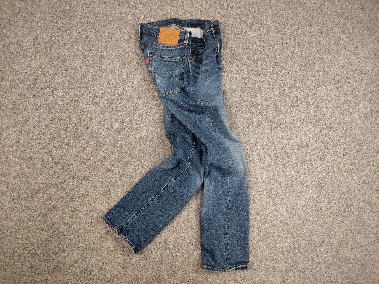 Levi's Levis 514 Vintage USA Style blue Straight Fit Denim Jeans Size US 30 / EU 46 - 6 Thumbnail