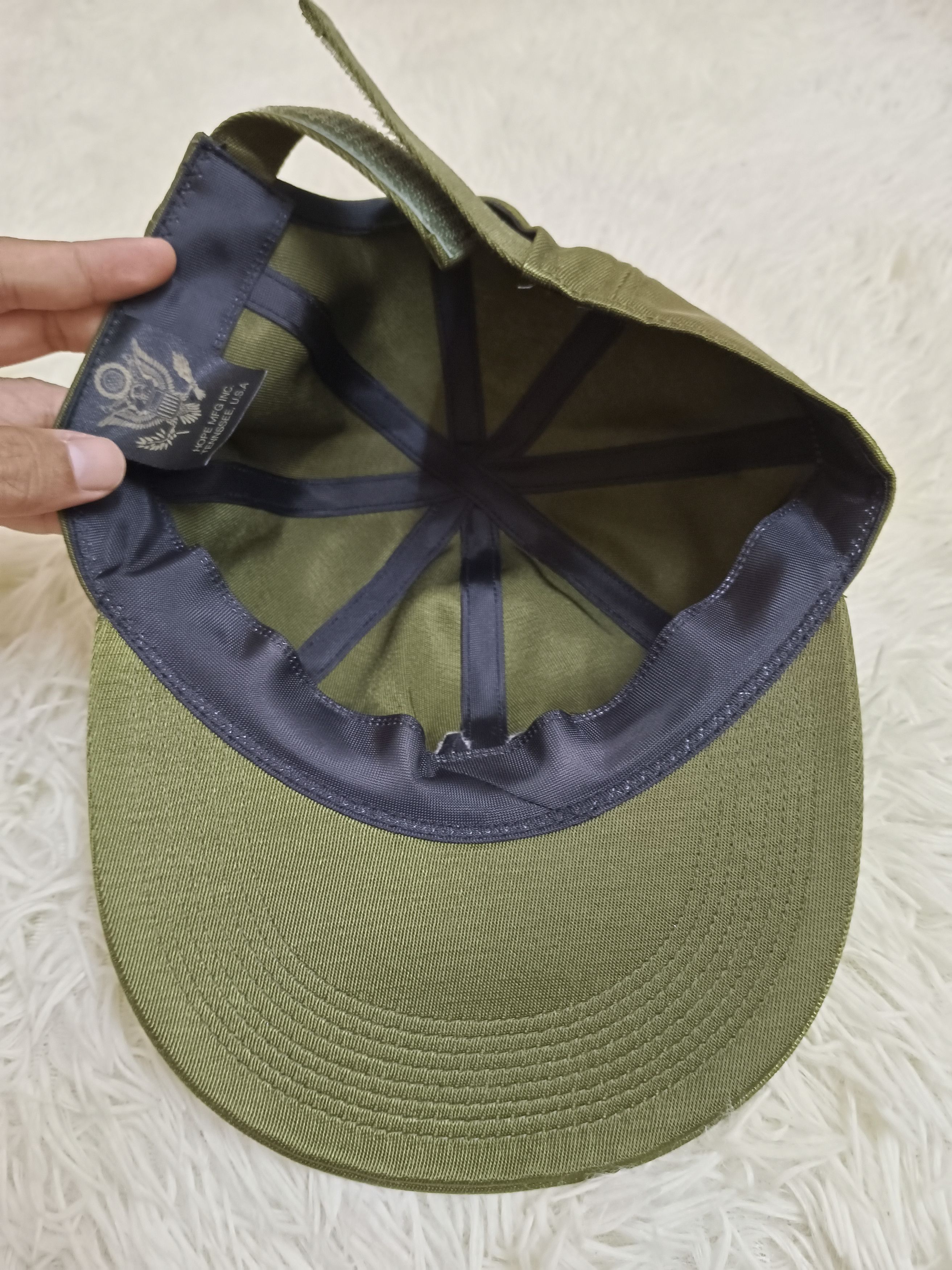 Hope × Vintage VINTAGE 90s USAF HOPE MFG INC WELCRO HAT Size ONE SIZE - 2 Thumbnail