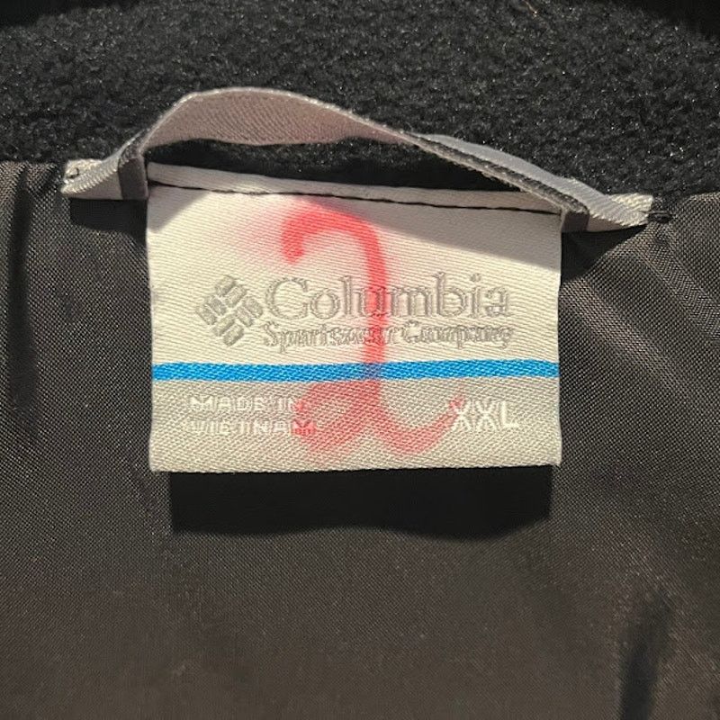 Columbia Columbia Vest Horstman Mens Black Gray Full Zip XXL Outdoor Size US XXL / EU 58 / 5 - 8 Thumbnail