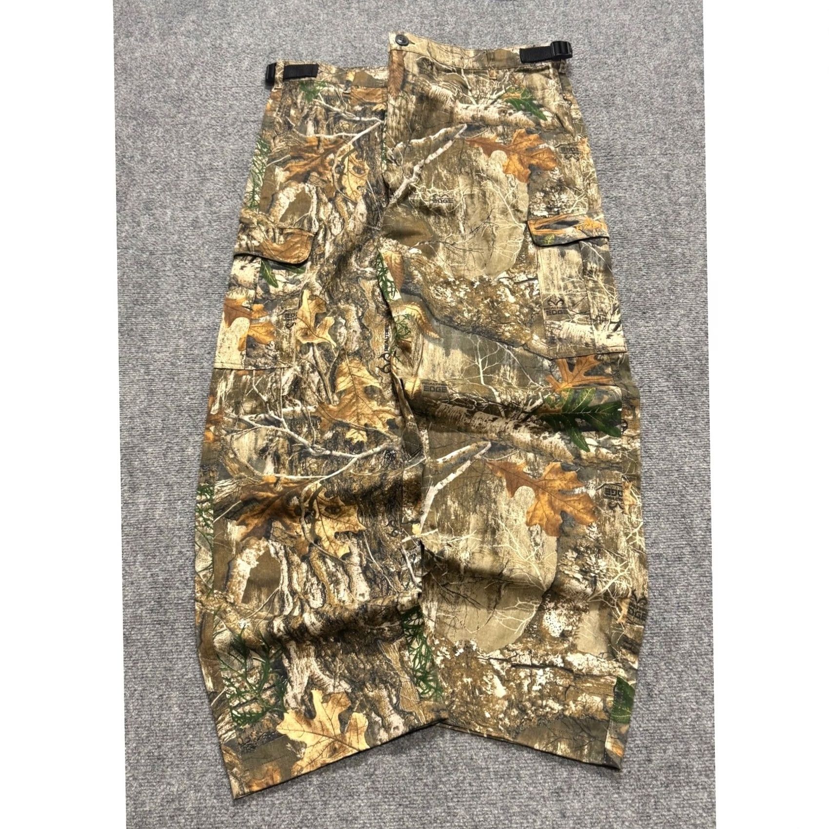 Habitat Habit Pants Carpenter Men's 2XL Real Tree Camouflage Outdoor Cotton Multi-Colored Mens 2XT Multicolor Casual Distressed Size US 39 - 2 Thumbnail