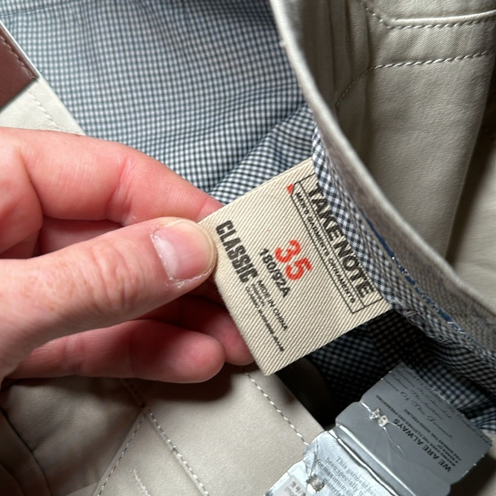 Other Louzfra Take Note Classic Chino Pants - 35 Size US 35 - 8 Thumbnail