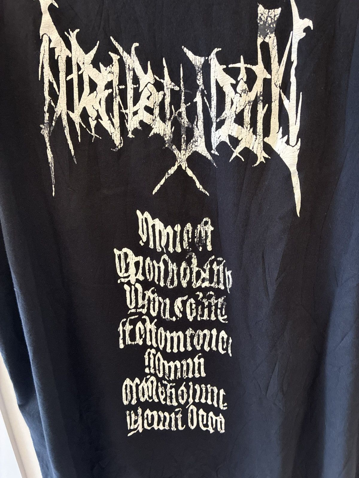 Balenciaga Balenciaga Metal Logo Oversized Distressed T shirt Size US L / EU 52-54 / 3 - 9 Thumbnail