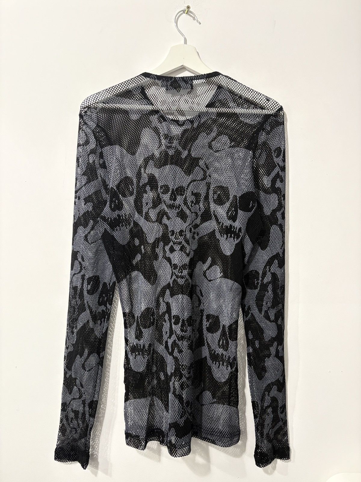 Tripp NYC × Vintage Daang Goodman Tripp NYC Man skull & crossbones fishnet shirt Size US M / EU 48-50 / 2 - 1 Thumbnail