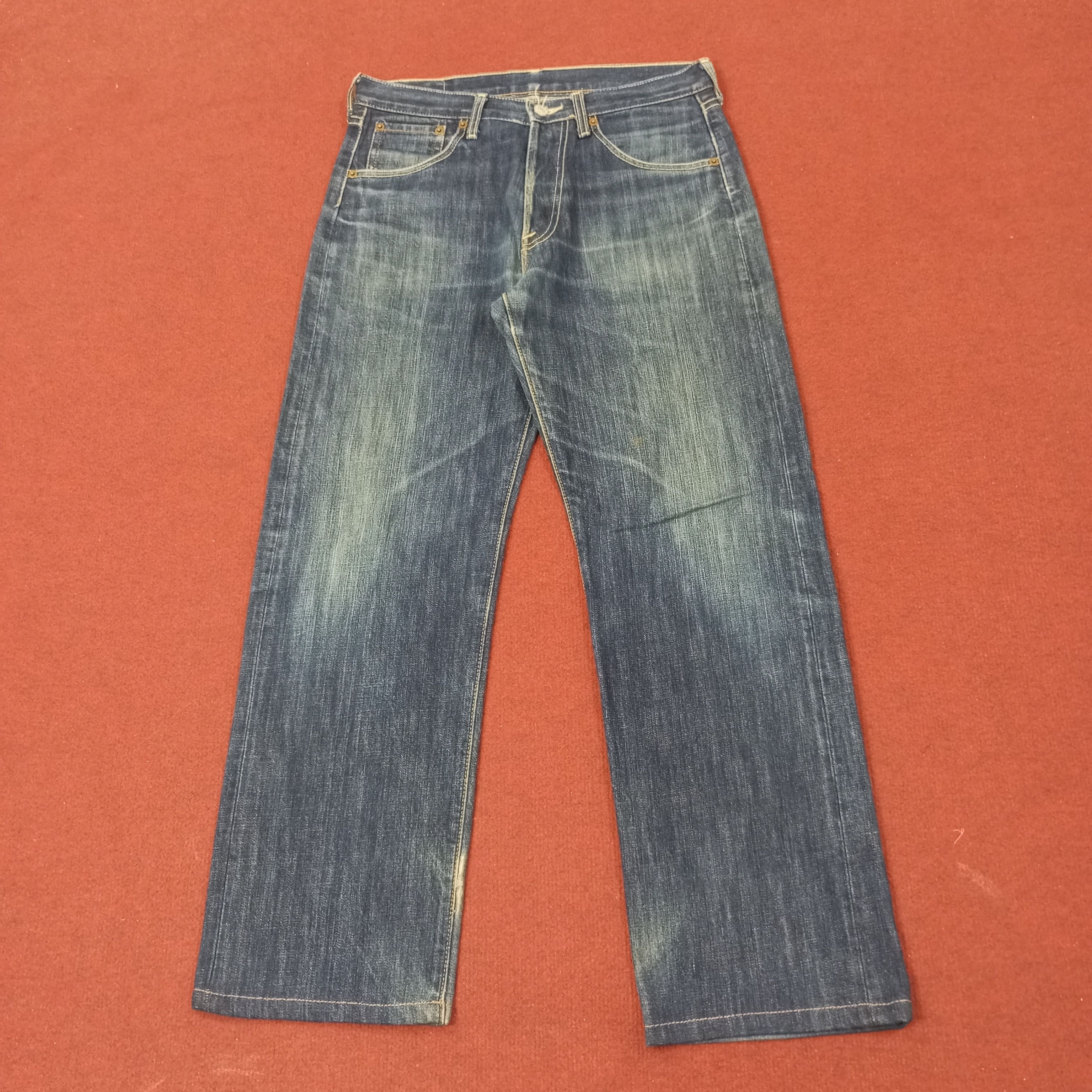 Evisu Evisu Japanese Brand Streetwear Custom Daicock Jeans c252n13 Size US 31 - 4 Thumbnail