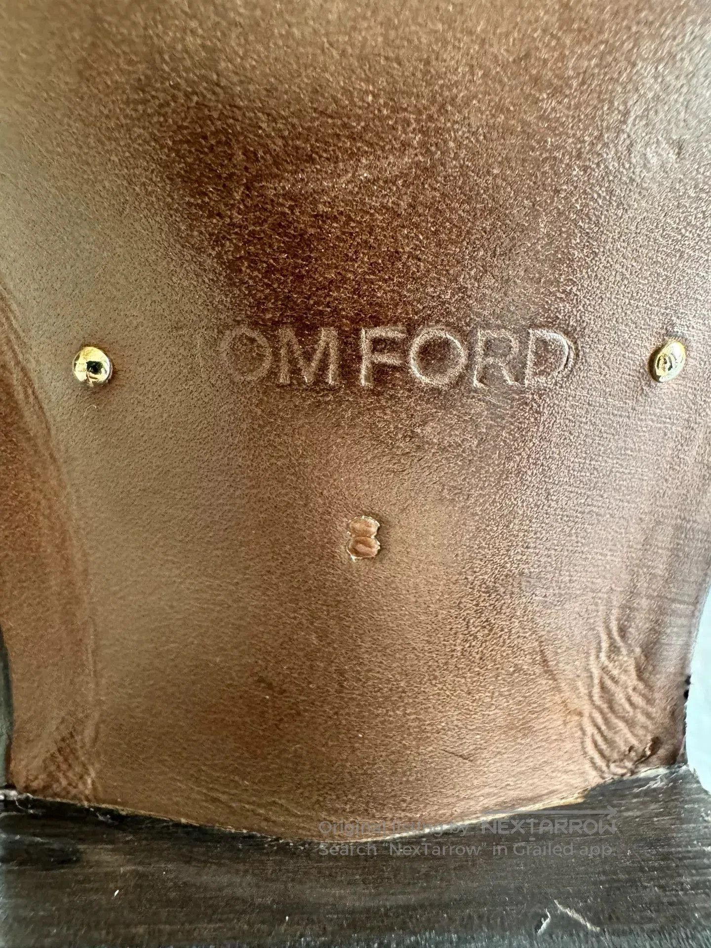 Tom Ford TOM FORD Vintage Buffalo Leather Long Boots. Size US 8 / IT 38 - 4 Thumbnail