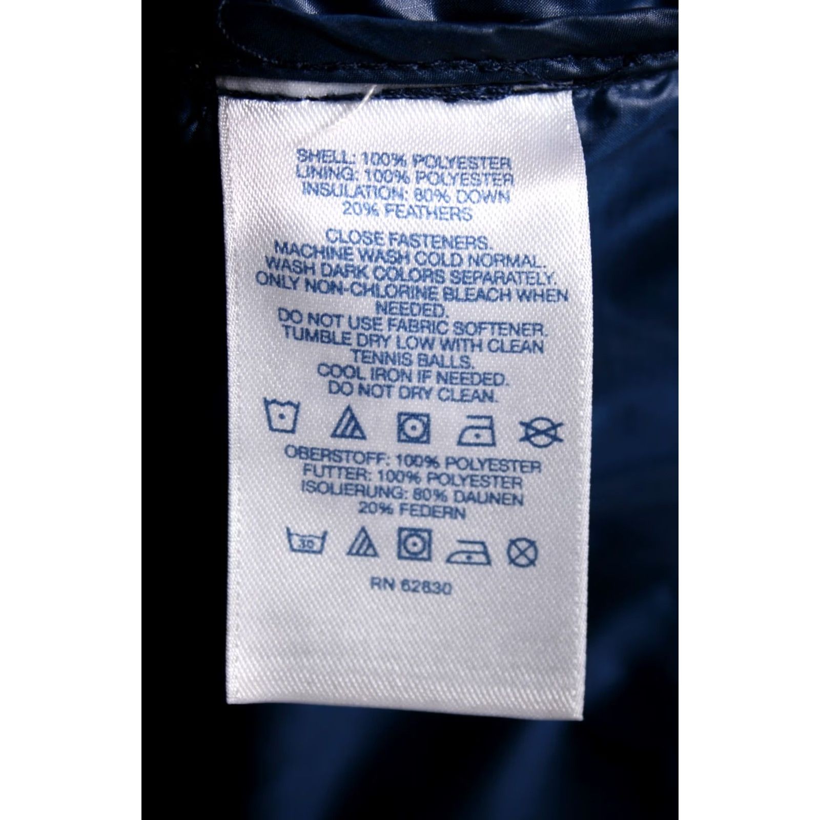Lands' End Lands' End Navy Blue 600 Fill Premium Down Insulated Puffer Vest Men's XL Sz XL LANDS' END Size US XL / EU 56 / 4 - 6 Thumbnail