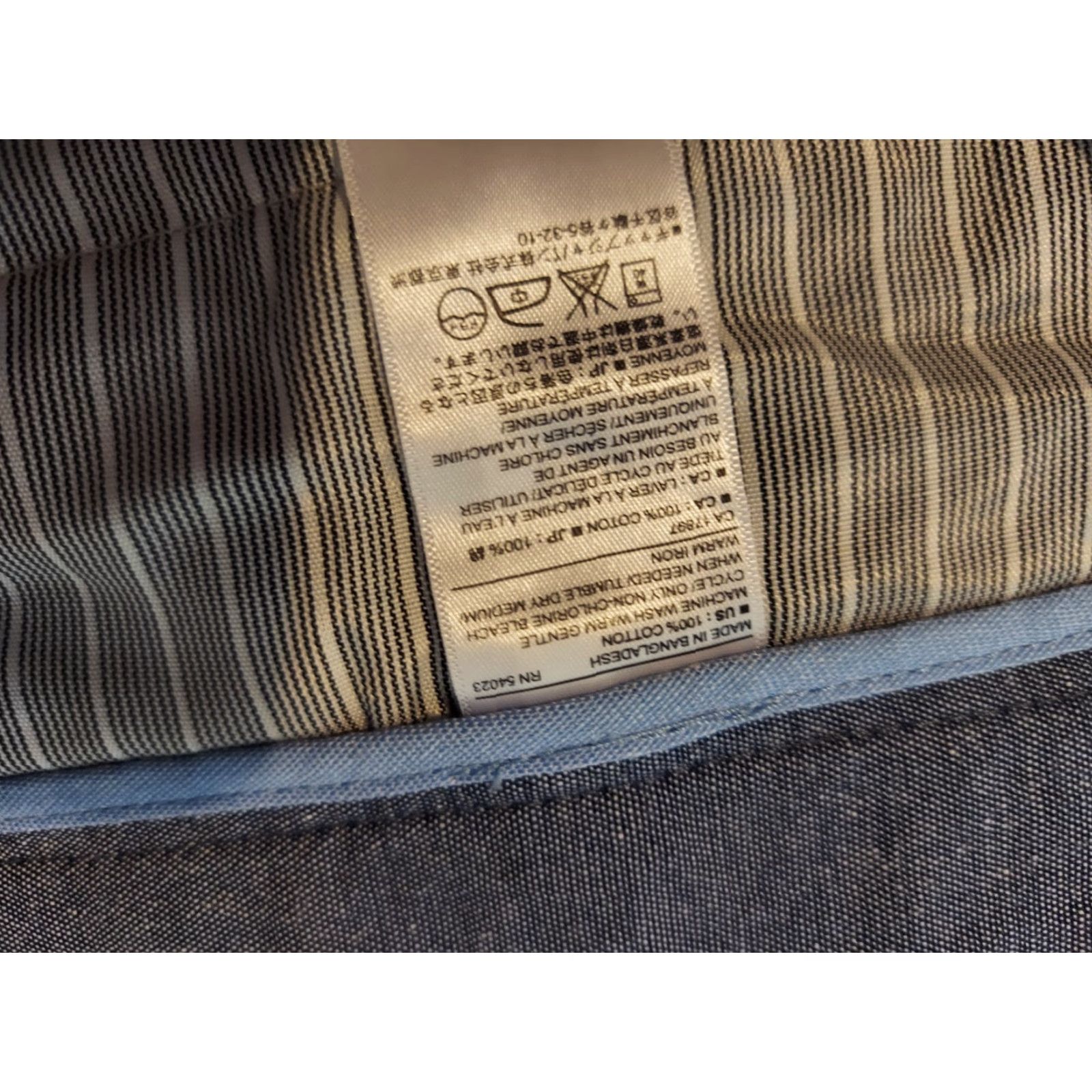 Banana Republic Banana Republic Chino Pants Mens 38x30 Khaki Beige Straight Front Flat Trousers Slacks Size US 38 / EU 54 - 7 Thumbnail