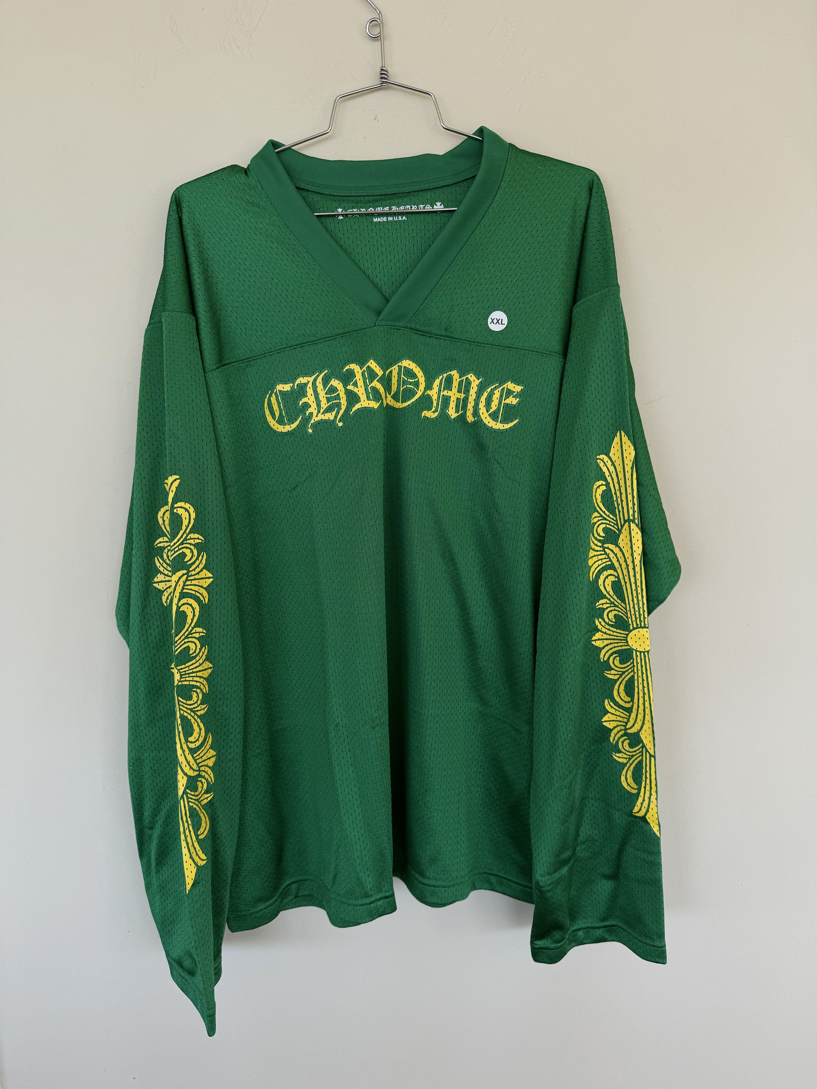 Green Chrome Hearts Jersey