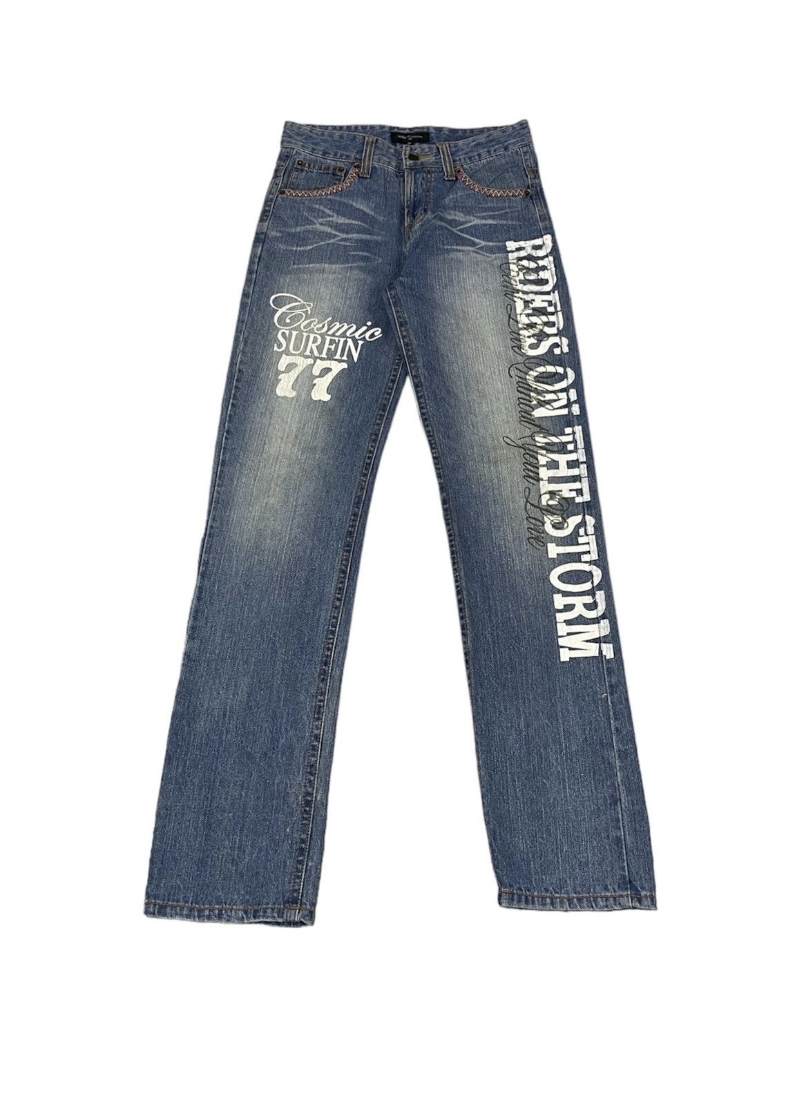 Hysteric Glamour In The Attic Japan Patches Jeans Size US 30 / EU 46 - 3 Thumbnail
