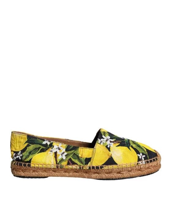 Dolce & Gabbana o1y0925 Floral-Print Espadrilles in Multicolor Size US 5.5 / IT 35.5 - 1 Thumbnail