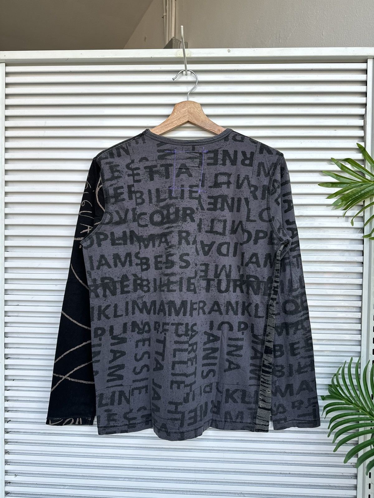 Desigual Vintage Desigual Poem Punk Riot Longsleeves Size US S / EU 44-46 / 1 - 2 Thumbnail