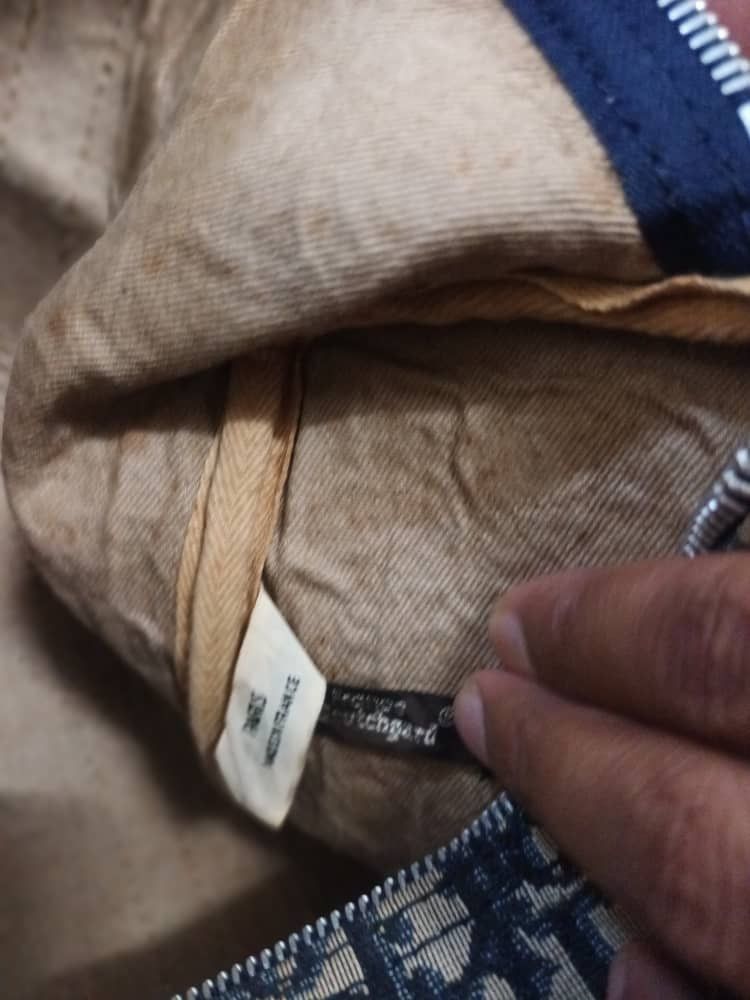 Christian Dior Monsieur Vintage 80s Christian Dior Beige Trotter Monogram Duffle Bag Size ONE SIZE - 10 Thumbnail