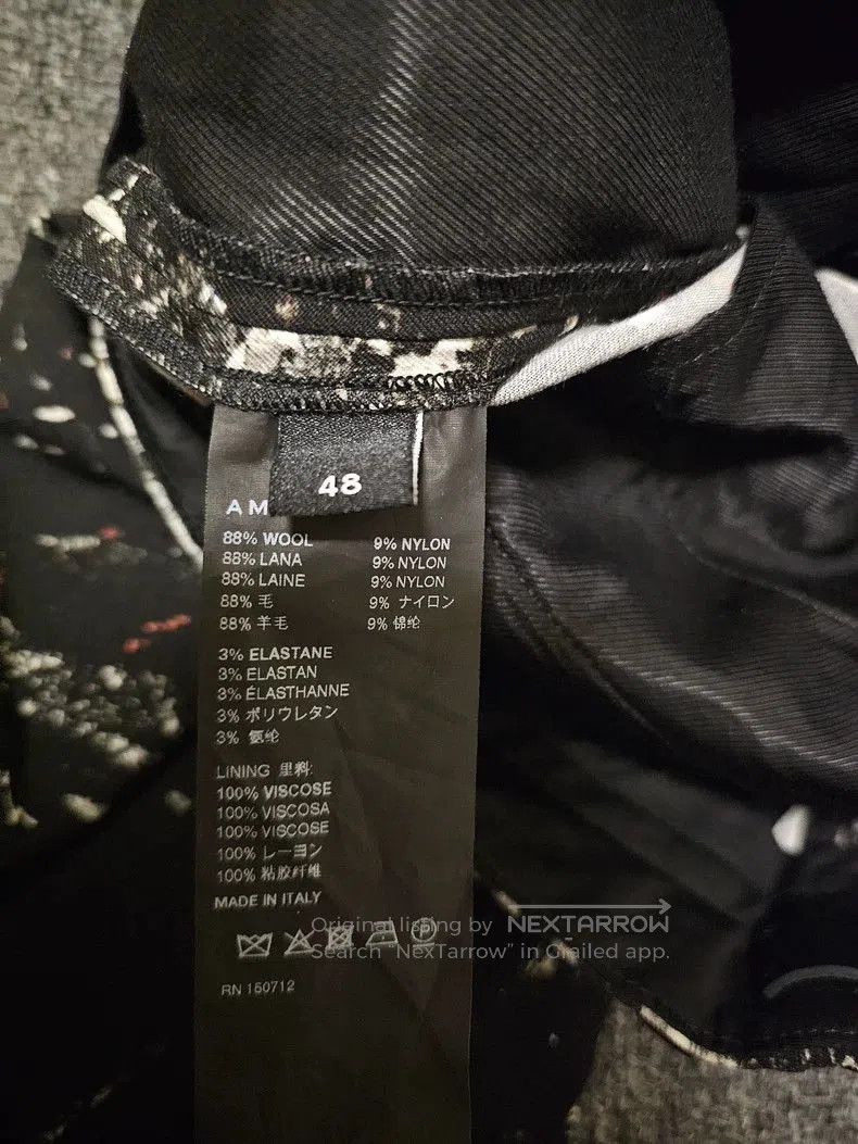Amiri Amiri Graffiti Wool Wide. Size US 36 / EU 52 - 6 Thumbnail