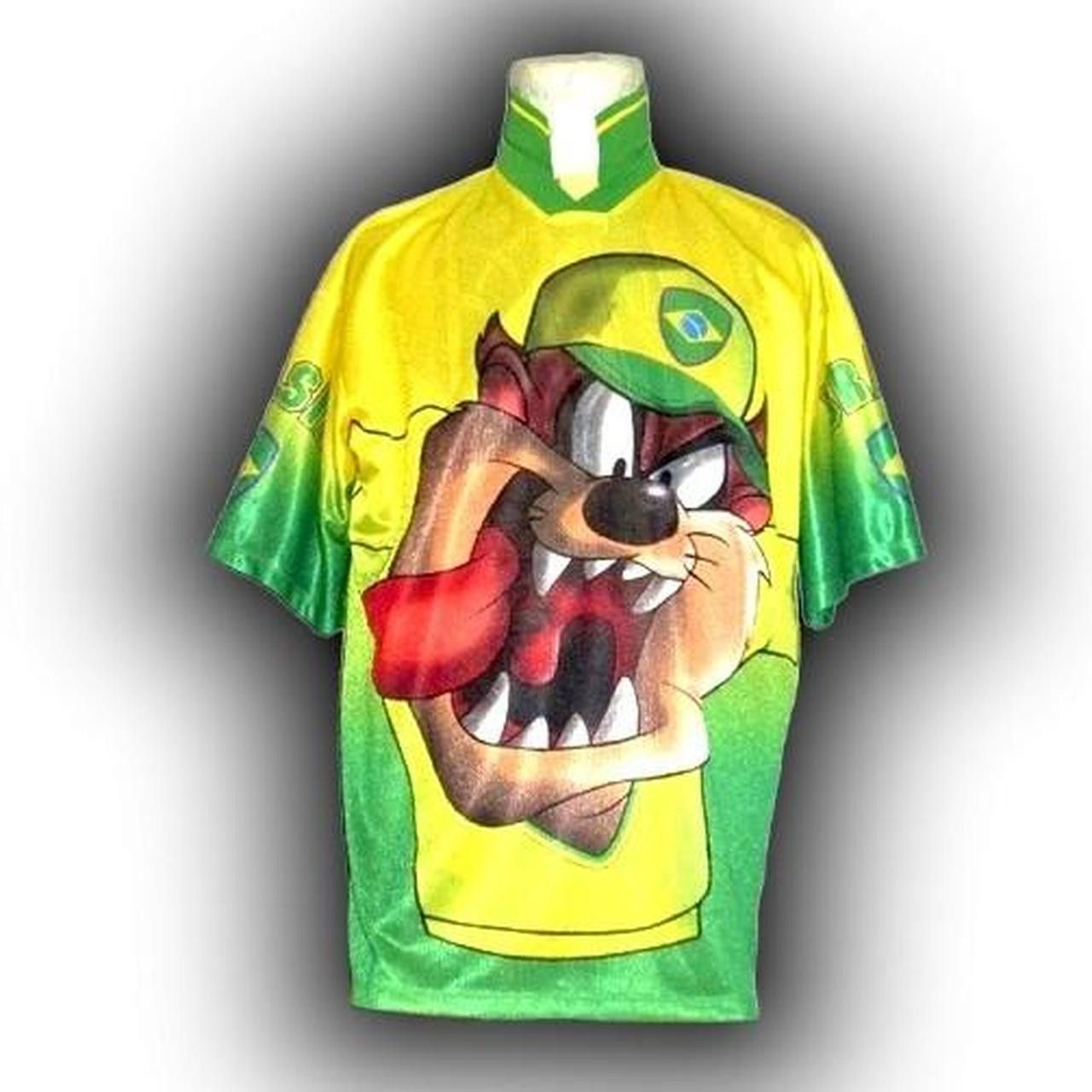 Other Fc Brazil 1998 1999 Icon Nostalgia Looney Tunes Shirt Size US XL / EU 56 / 4 - 1 Thumbnail